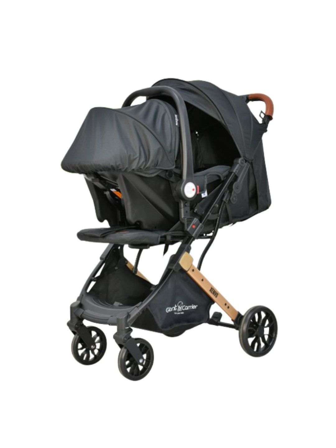 Giant Carrier Xenvo 2-in-1 Stroller (Black- Image 2)