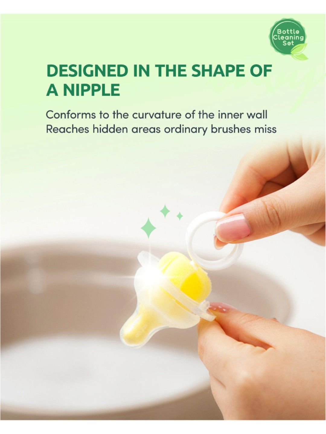 Tenderoo Baby Bottle Cleaning Set (No Color- Image 2)