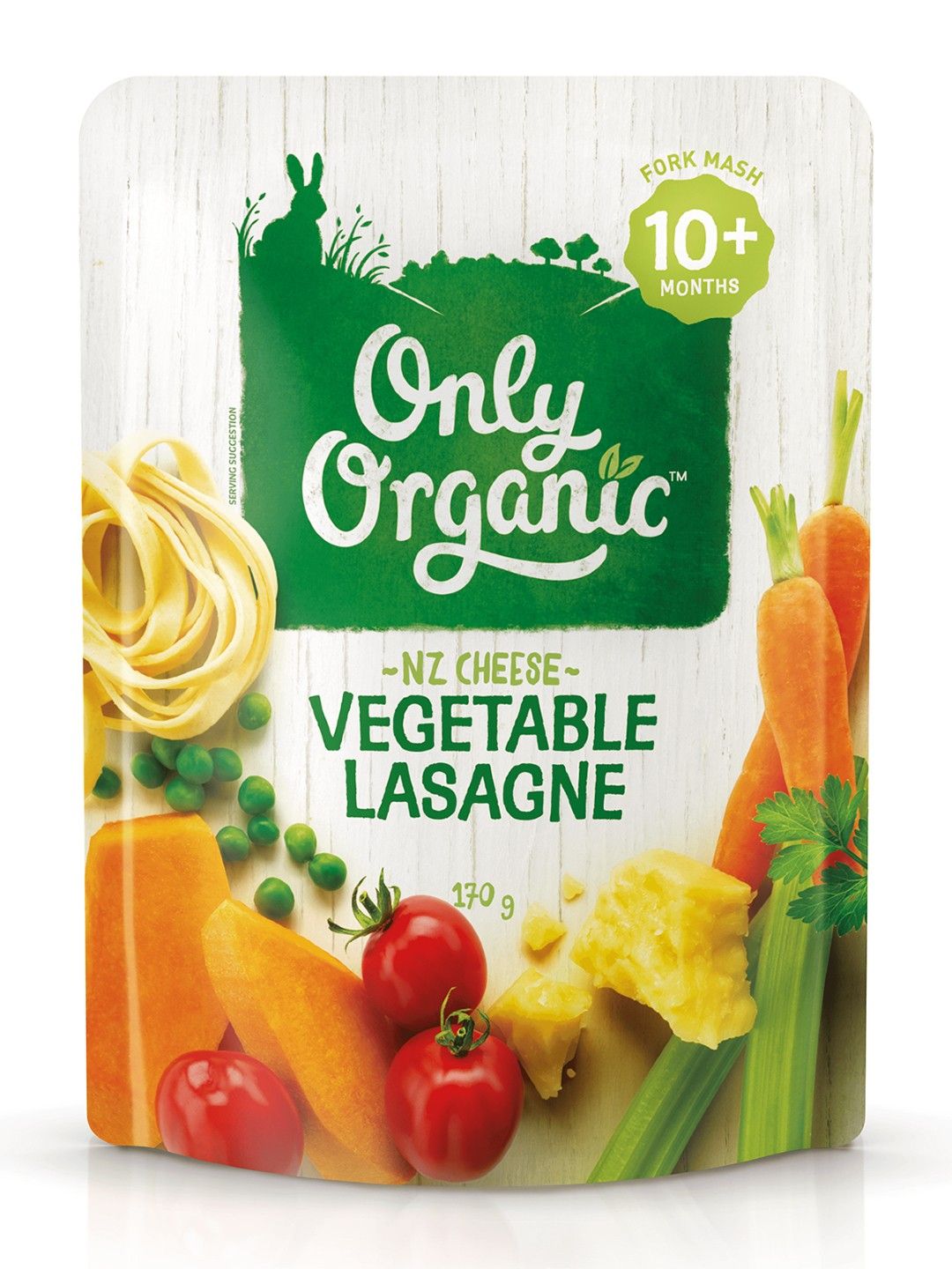 Only Organic Vegetable Lasagne (170g) (No Color- Image 1)