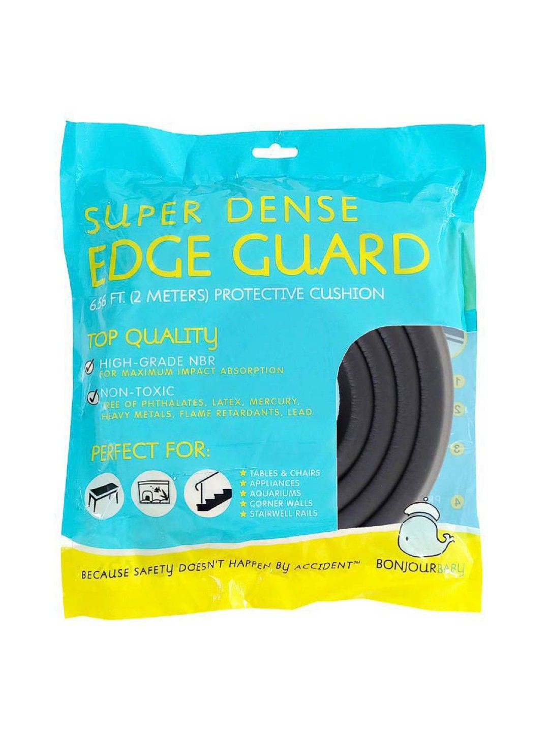 Bonjour Baby Super Dense Edge Guard (Black- Image 2)