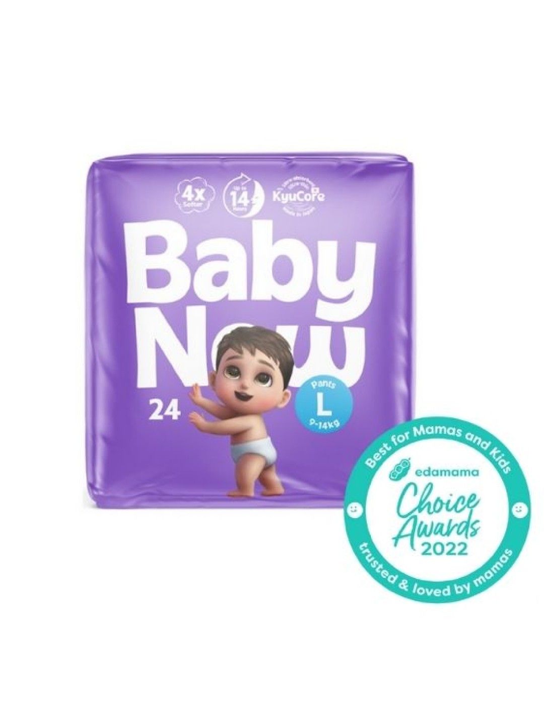 Baby Now Premium Pants Diaper Large (24pcs) (No Color- Image 1)