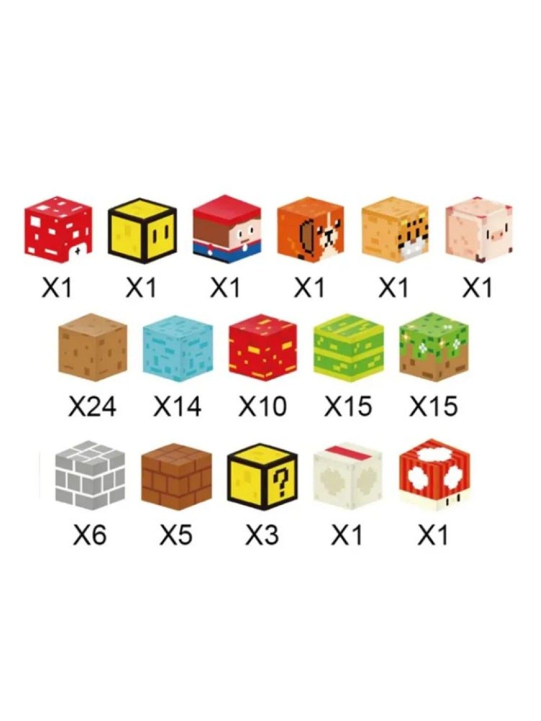 Magnetic Blocks Magnetic Building Blocks Educational Puzzle Toy 100pcs. (No Color- Image 2)