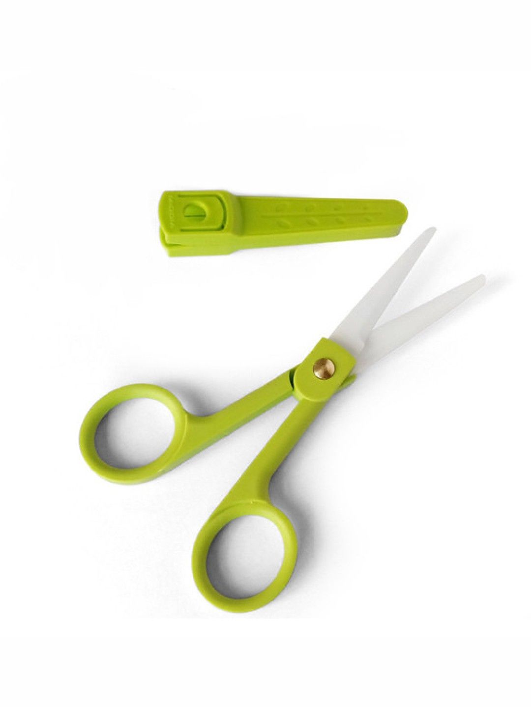 BabyStudioPH 100% Ceramic Food Scissors - Flash Deal (Green- Image 1)