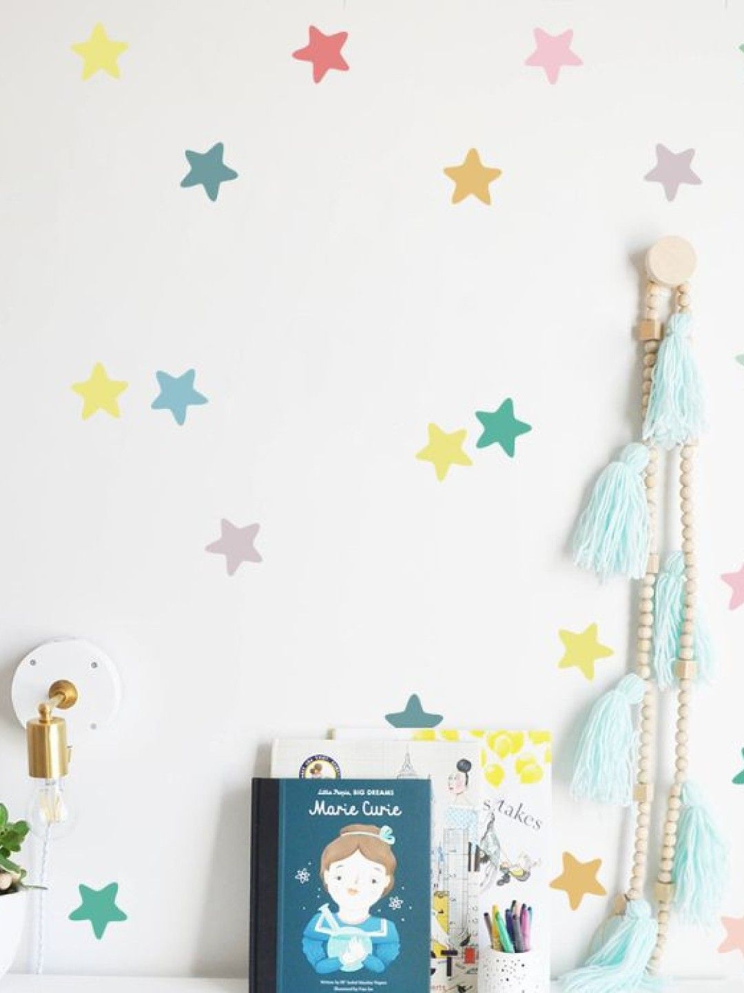 The Nurserie PH Colorful Stars Wall Decals Nursery Stickers (No Color- Image 2)