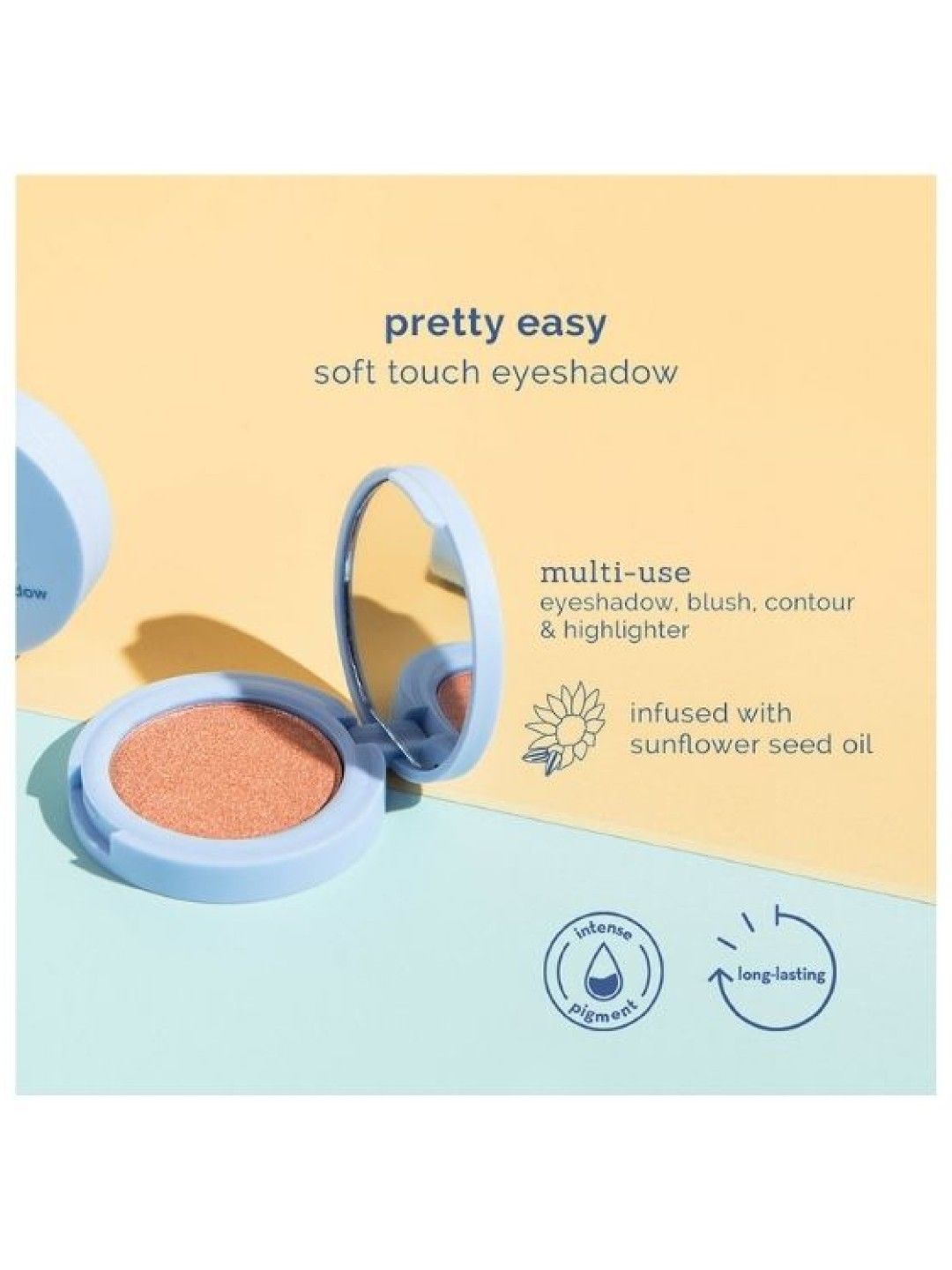 Happy Skin Generation Happy Skin Pretty Easy Soft Touch Eyeshadow in Pop Quiz (No Color- Image 3)