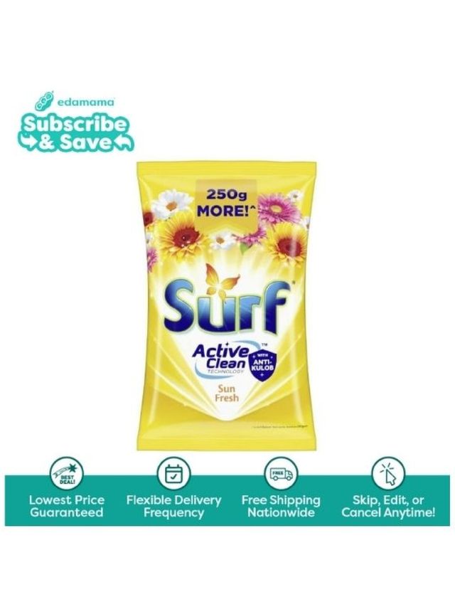 Surf Powder Detergent Sun Fresh (1.1kg) Subscription edamama