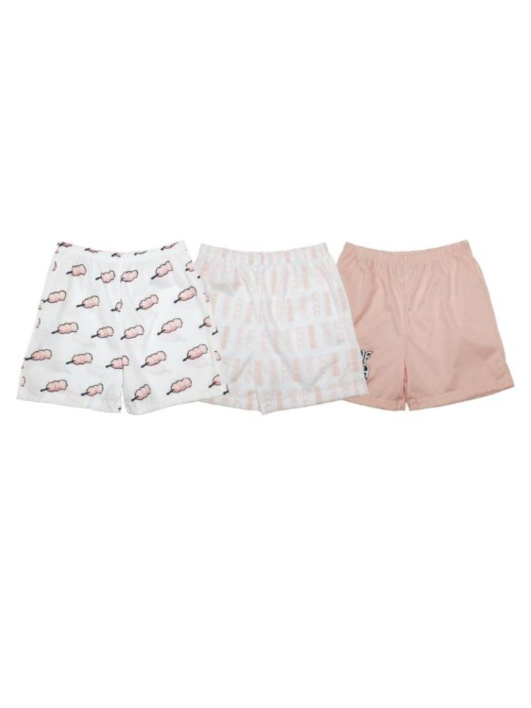 Looms Kids 3 pcs. Girls Shorts - Pinoy Streat Collection (No Color- Image 1)