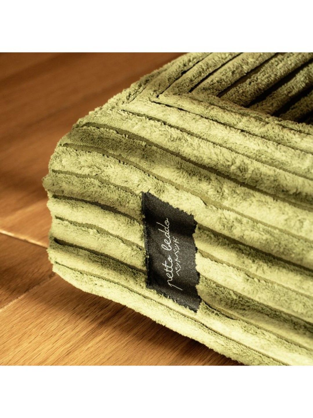 Petto Beddo Pet Bed - Green Corduroy (No Color- Image 3)