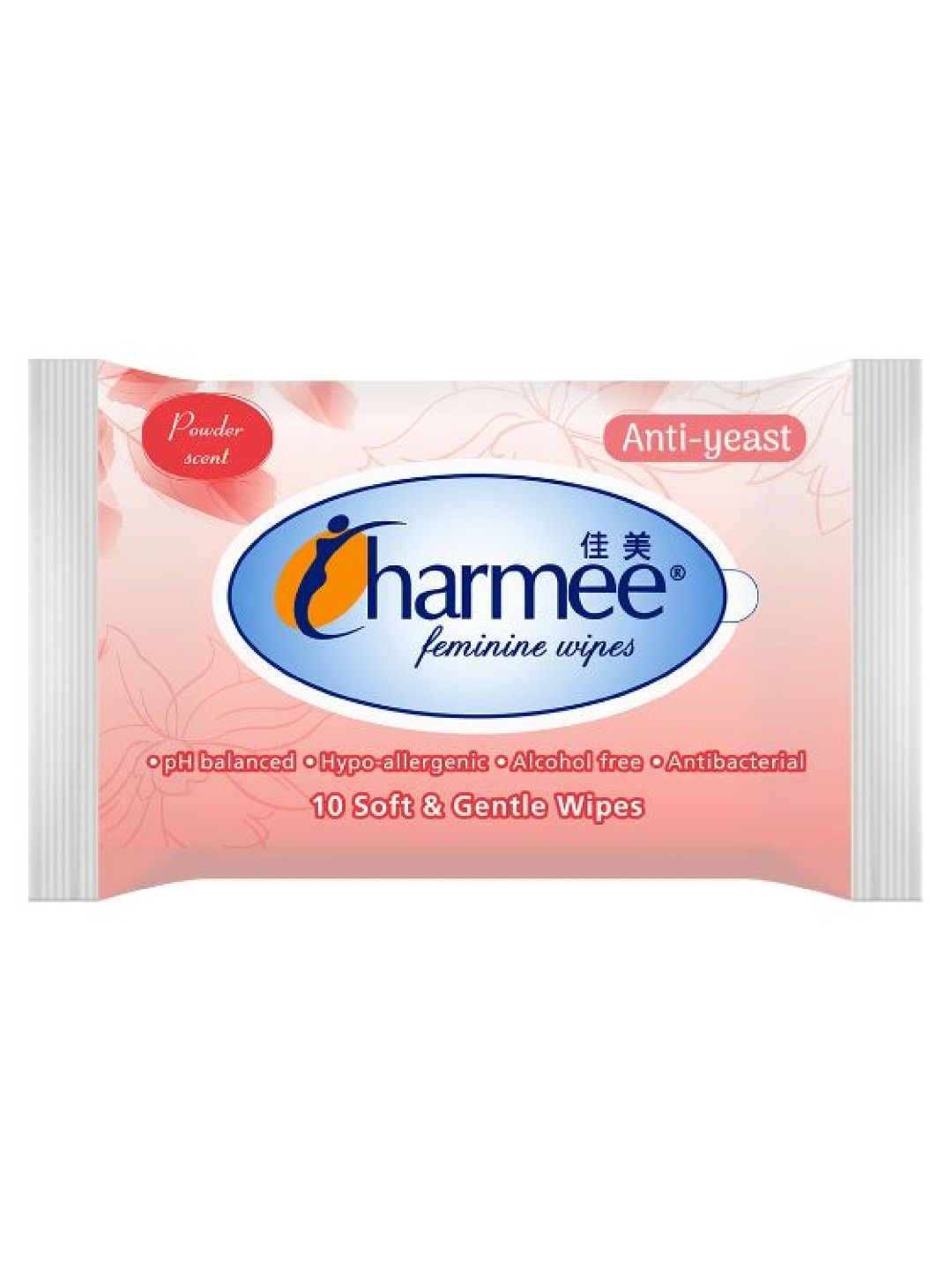 Charmee Feminine Wipes 10's