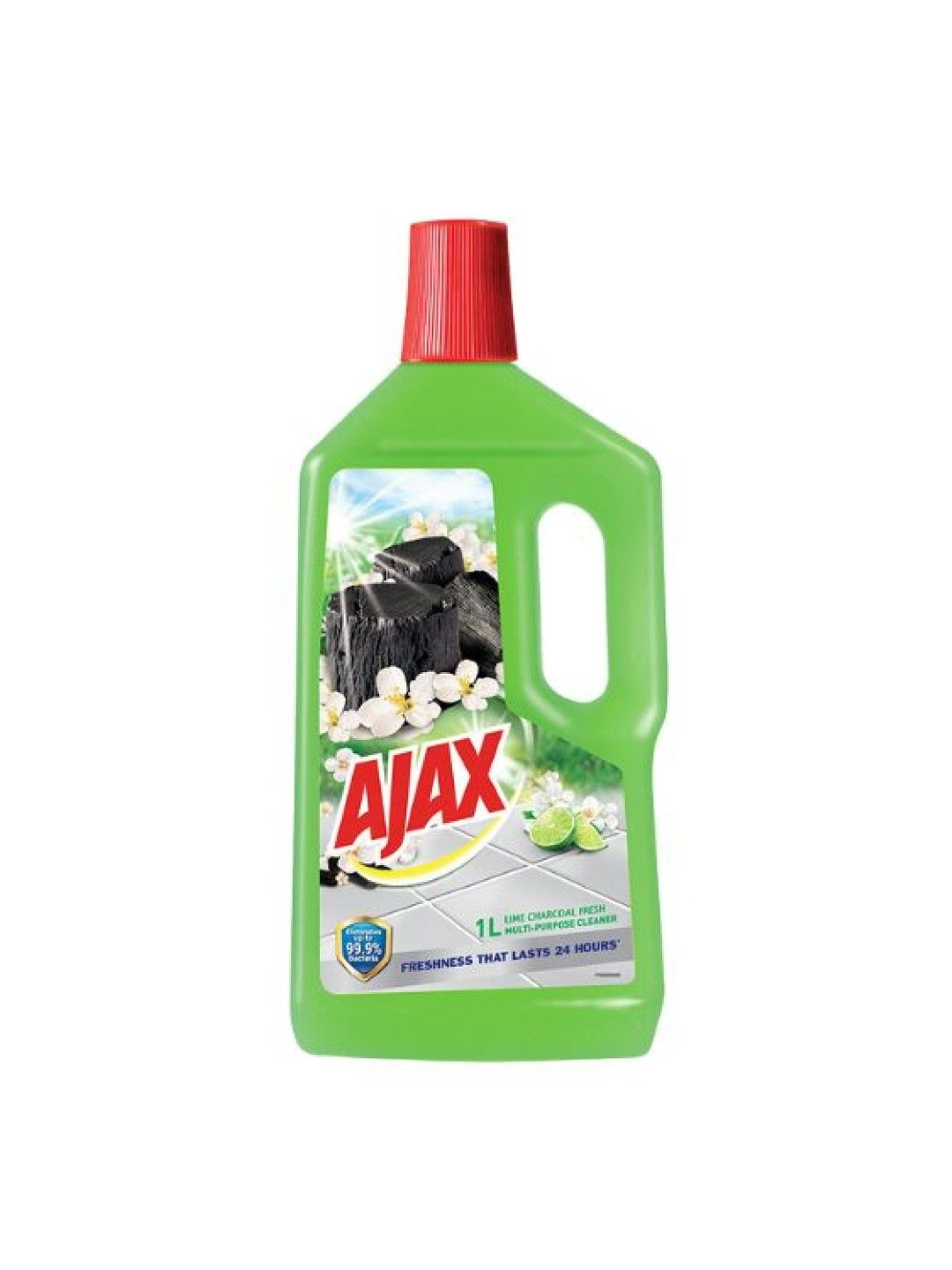 Ajax Antibacterial Multi-purpose Cleaner Lime Charcoal Fresh (1L) (No Color- Image 1)