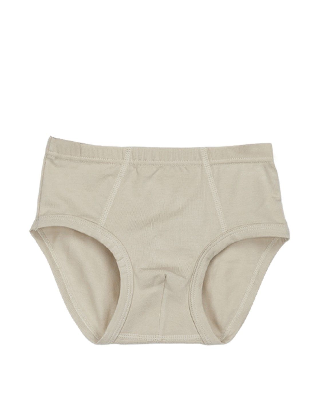 Meet My Feet Three-Pack Briefs for Boys (Orange/Navy/Khaki- Image 4)