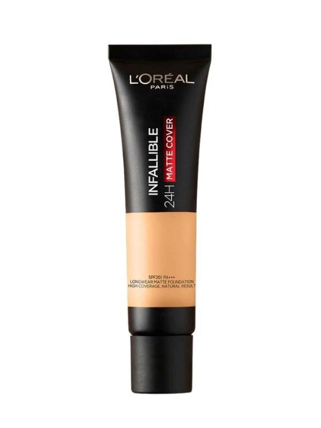 L'Oreal Paris Infallible 24H Matte Cover Liquid Foundation 118 Rose Linen (35ml) (No Color- Image 1)