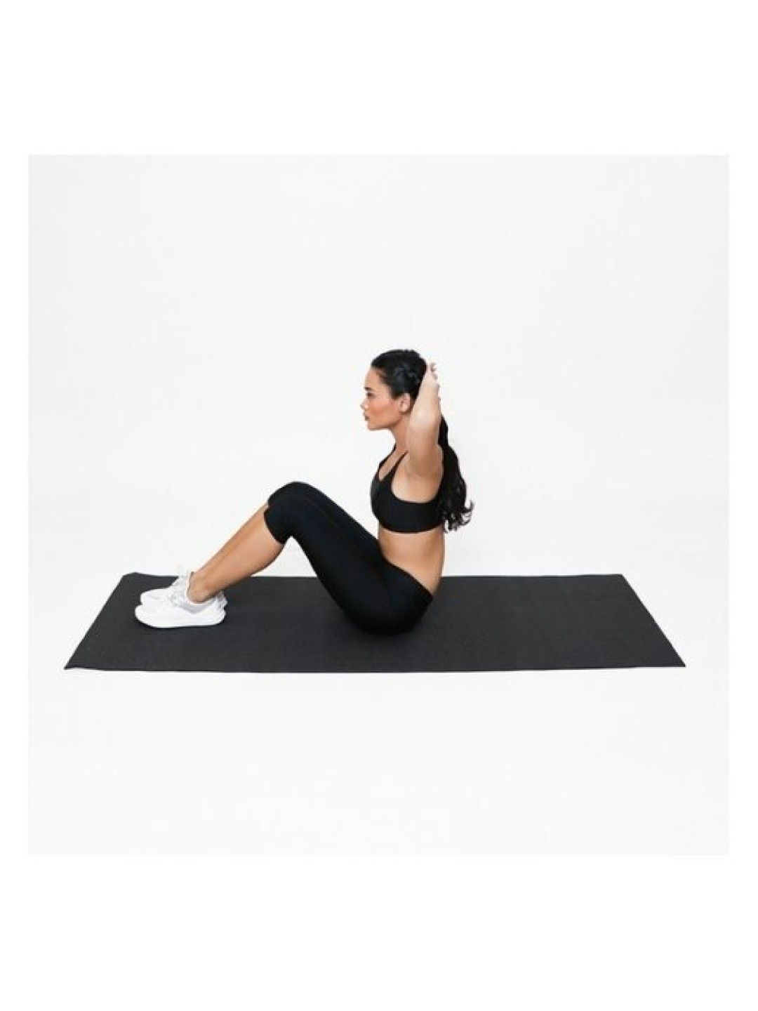 Womanly Yoga Mat TPE (6mm) (Black- Image 2)