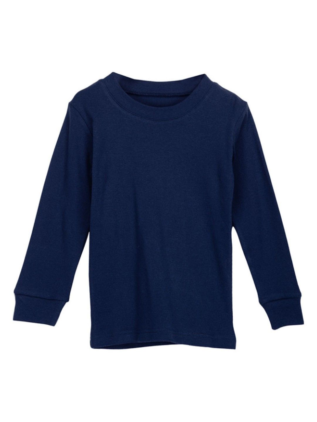 Meet My Feet Two-Piece Longsleeves Pajama Set for Boys (Navy- Image 2)