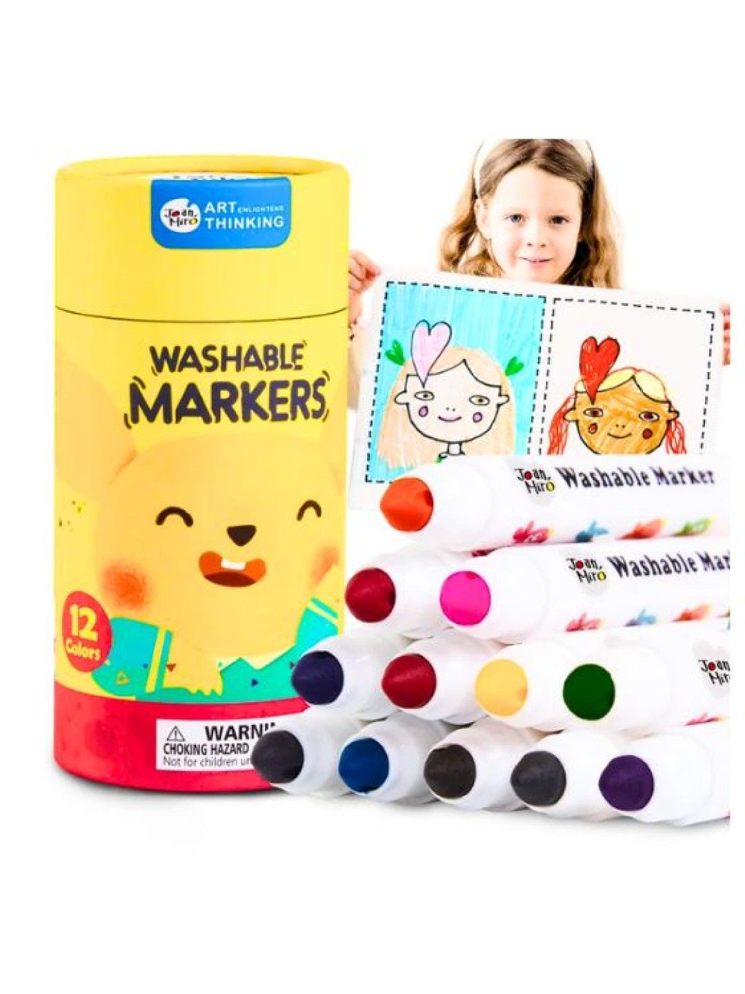 Jar Melo Washable Markers Baby Roo by Toteeandco