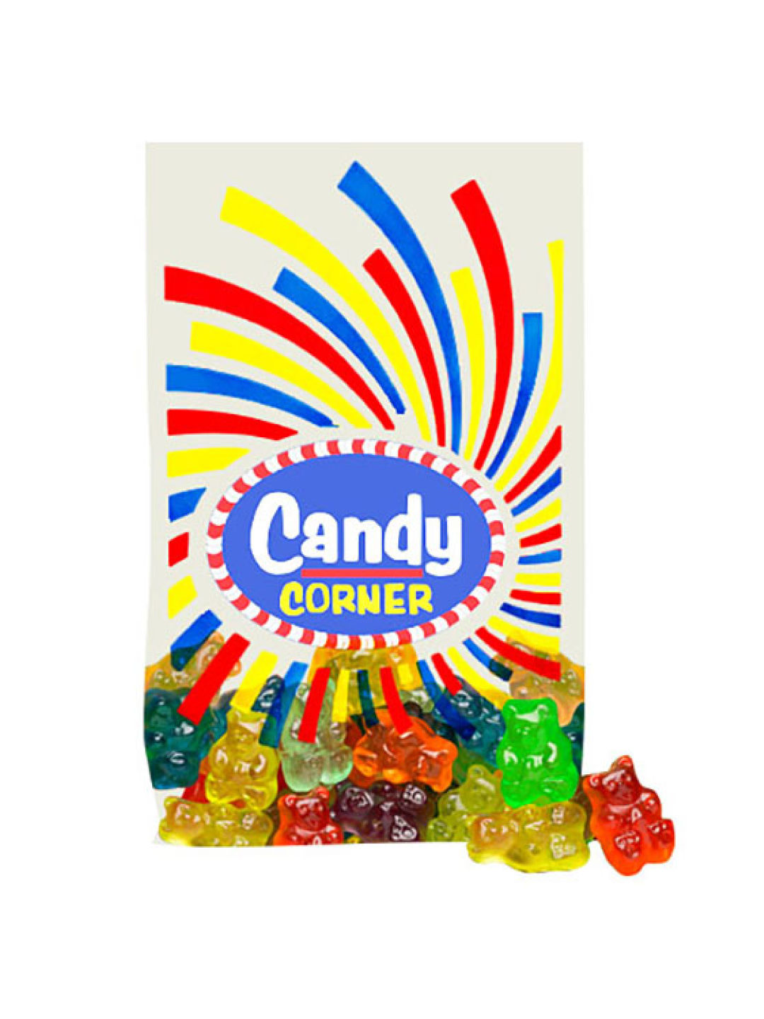 Albanese Candy Corner 12 Flavor Gummy Bears (300g)