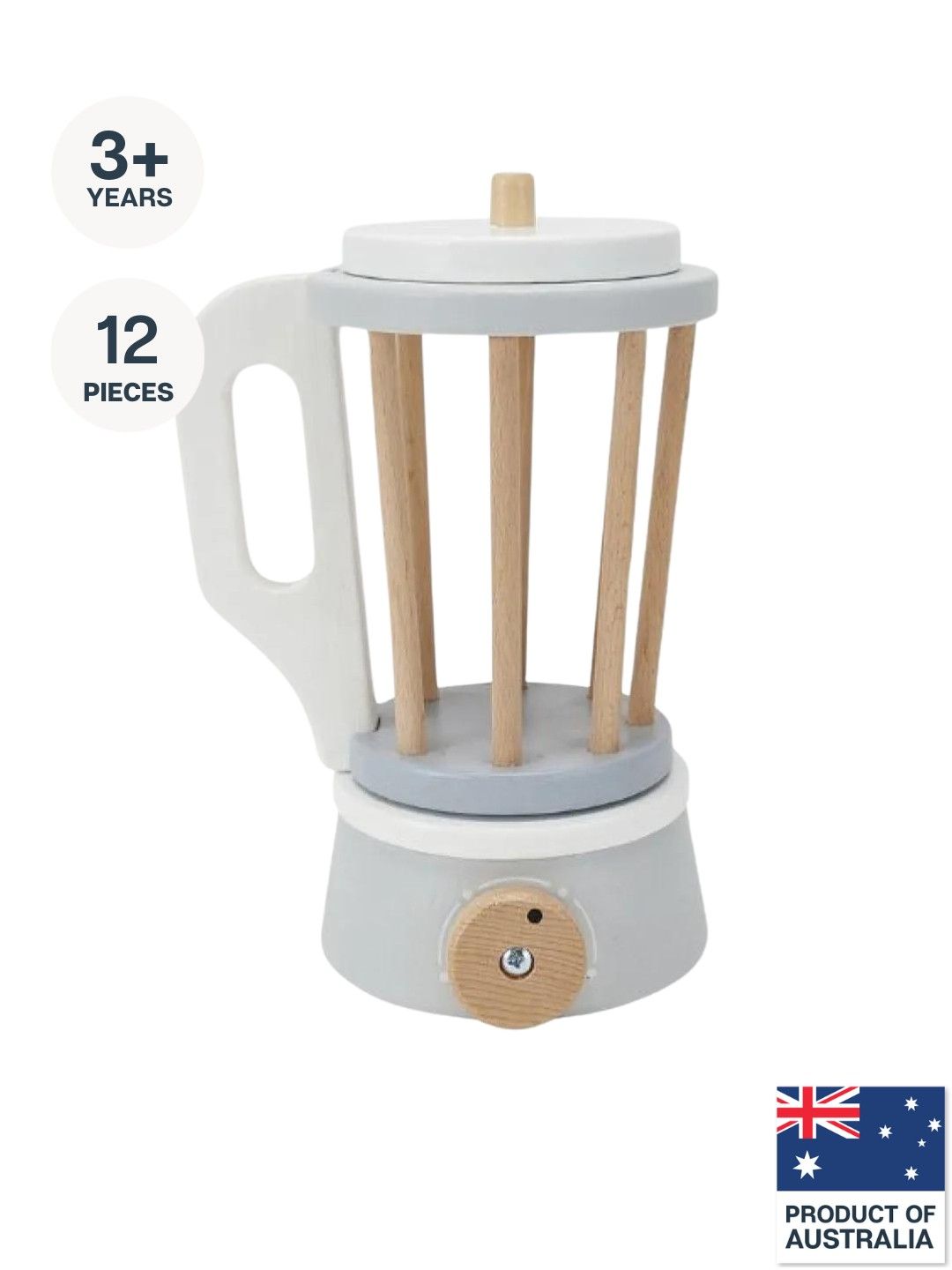 Anko 12-Piece Wooden Blender (No Color- Image 1)