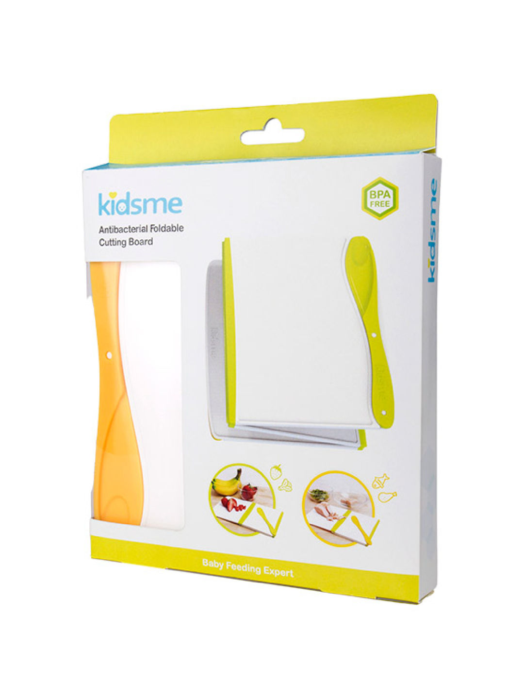 Kidsme Foldable Cutting Board (Lime- Image 3)