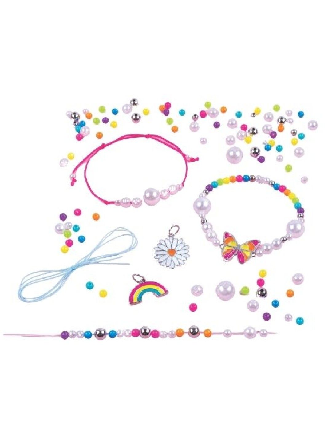Make It Real Rainbow Bling Bracelets (No Color- Image 2)