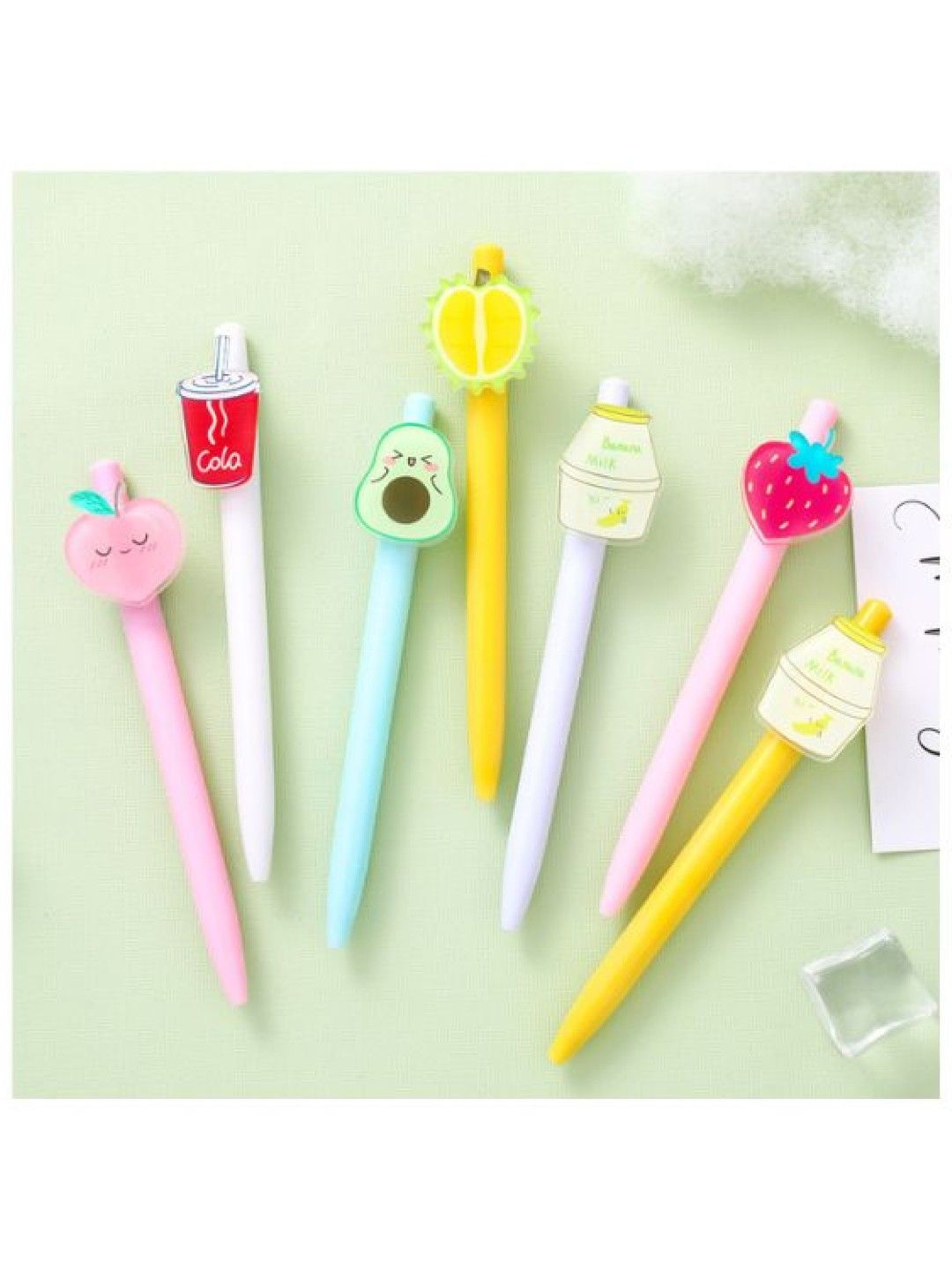 Scenti Cute Korean Gel or Ball Pen (Set of 3) (Bear with Milk Tea- Image 3)