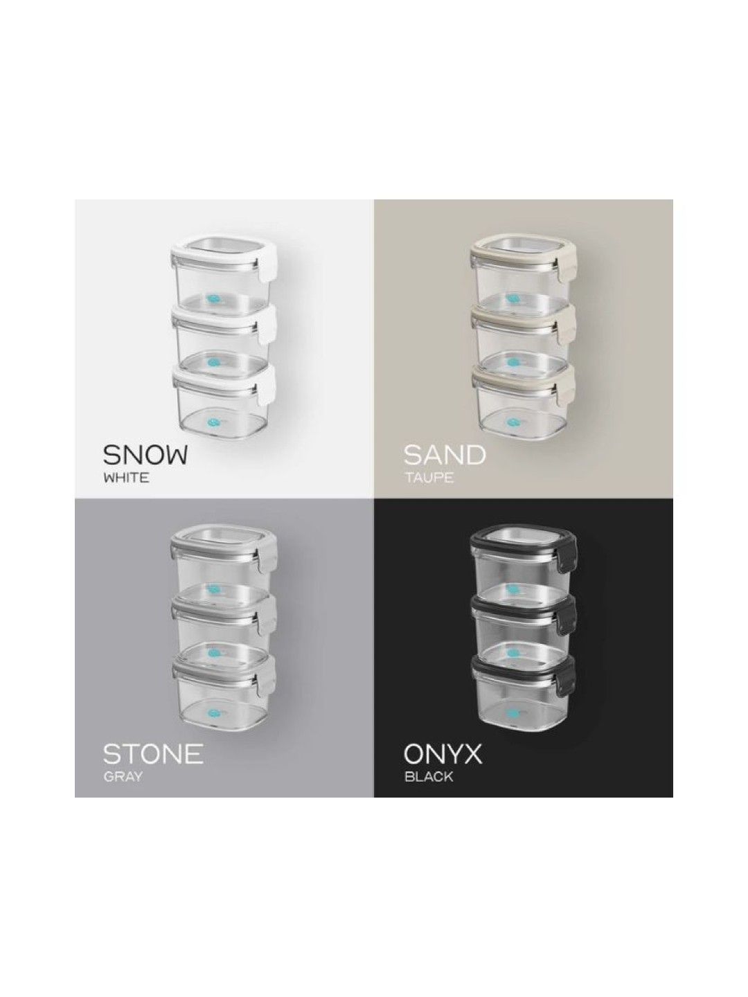 Quencha Food Storage Container Set (Autumn Snow- Image 4)