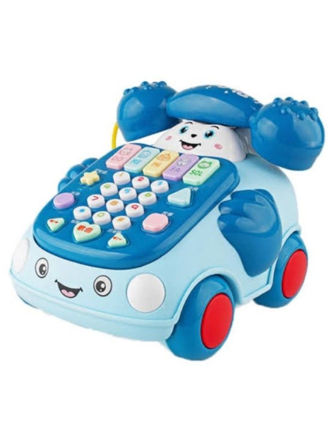 Kodomo Playhouse Musical Phone Cart (Blue- Image 1)