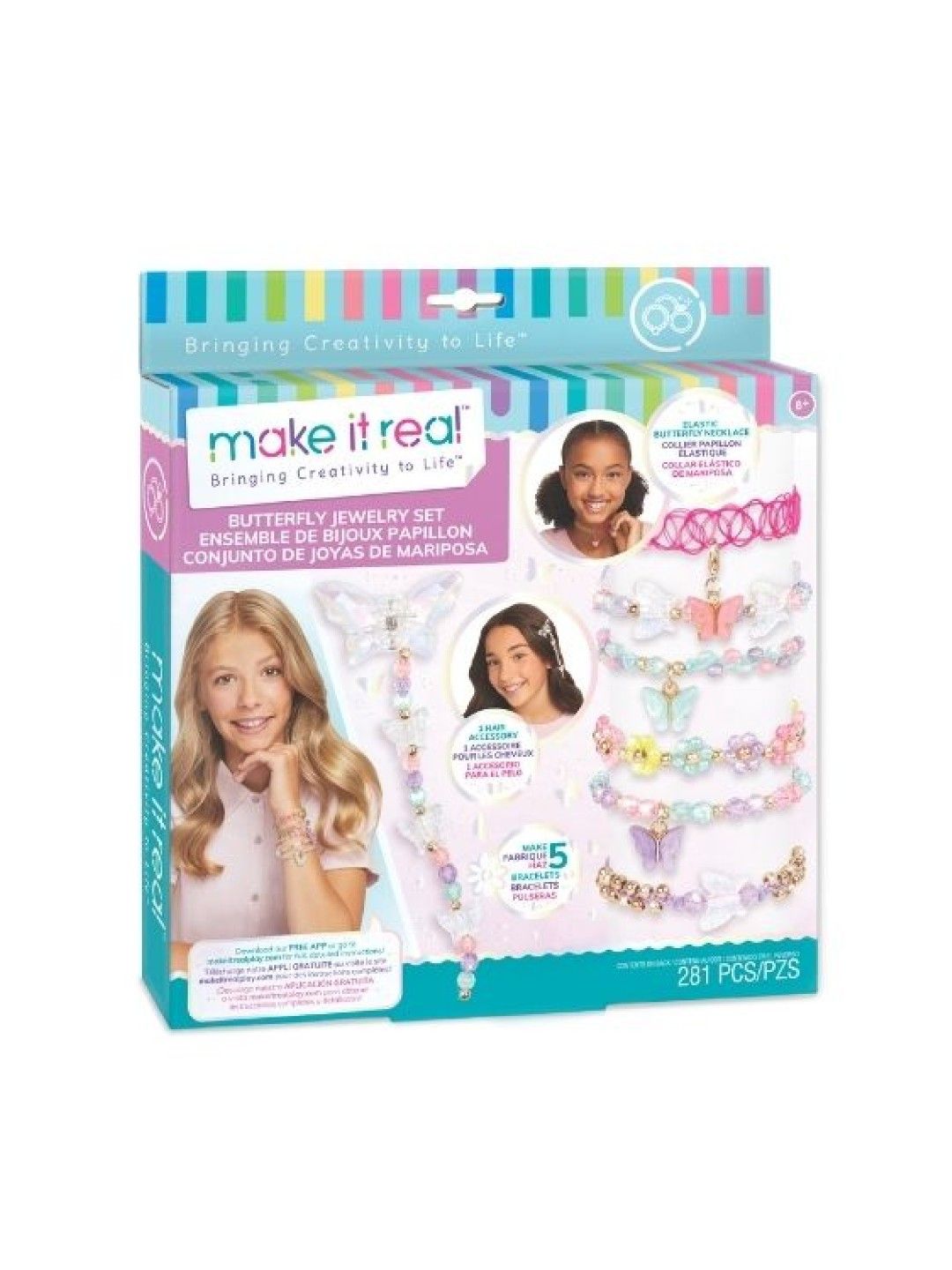 Make It Real Butterfly Jewelry Set (No Color- Image 1)