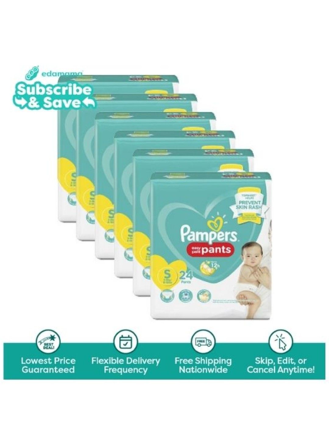 Pampers Pants Active Baby Large 64p – Ration at My Door