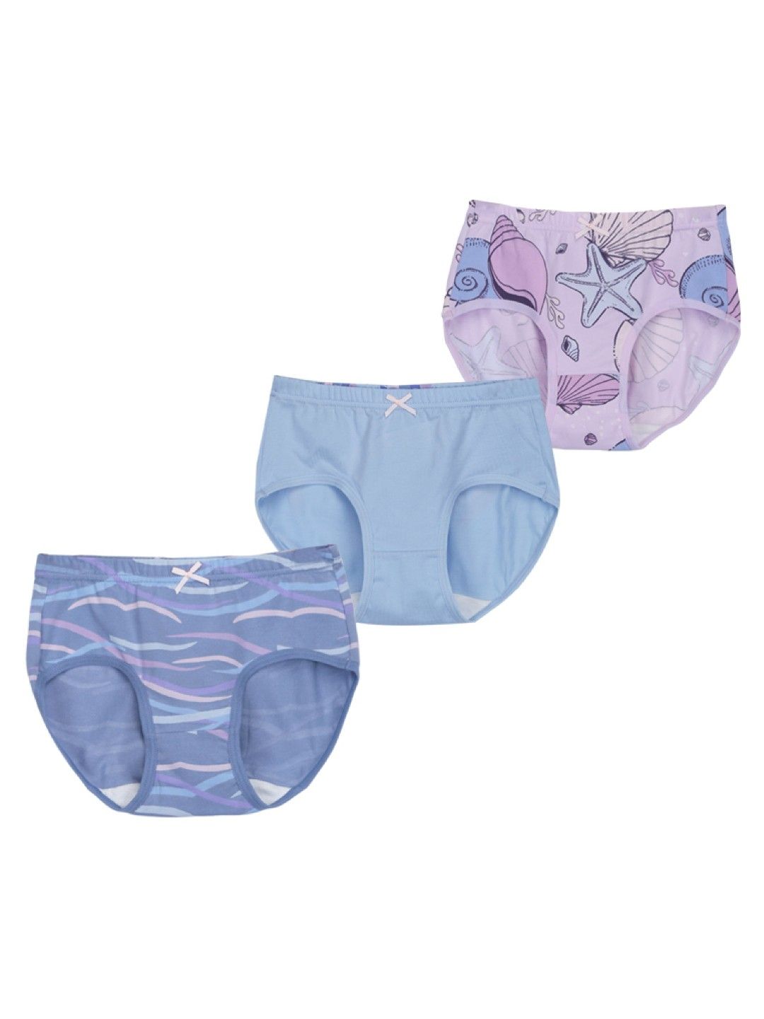 Meet My Feet Three-Pack Undies - Under The Sea Collection