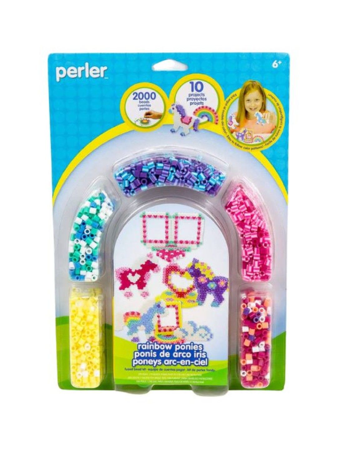 Perler Beads Beads Kit Pony Frame (No Color- Image 1)