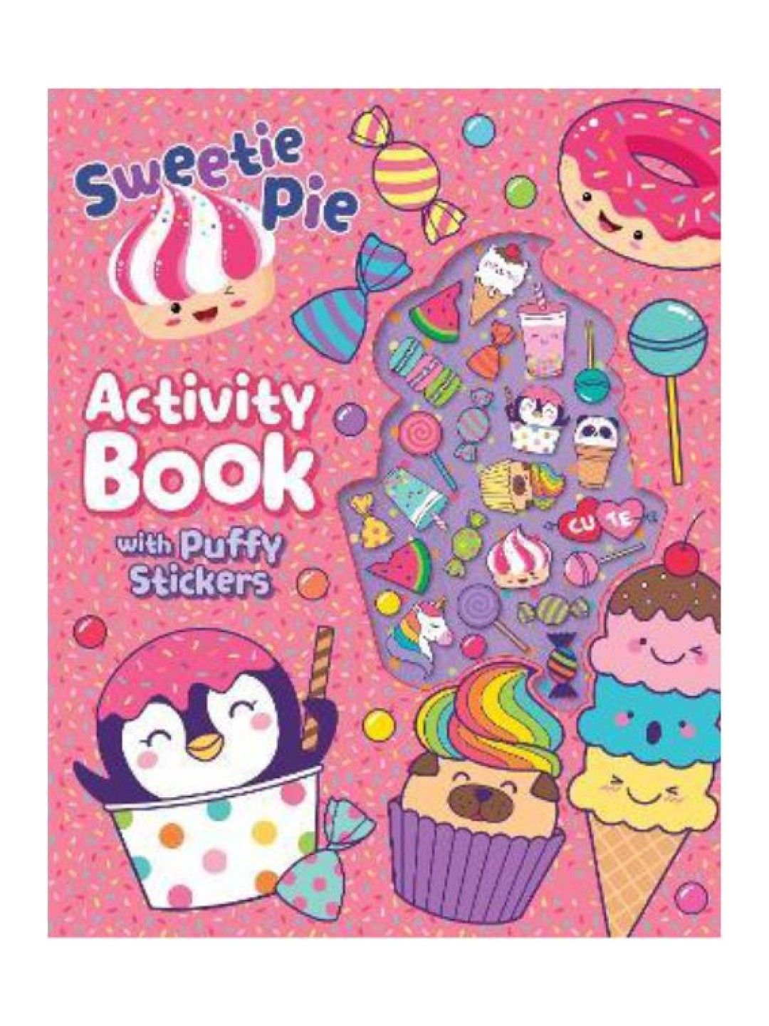 Learning is Fun Activity Book With Puffy Stickers (Sweetie Pie- Image 1)