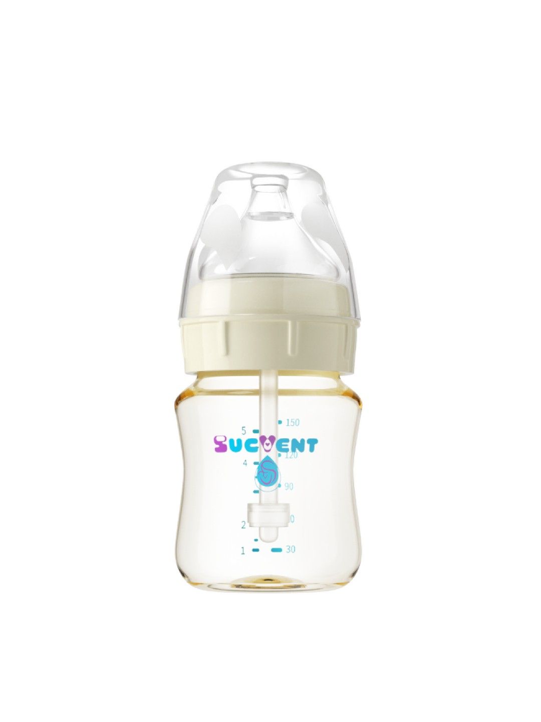 Sucvent PPSU Anti-Colic & Anti-Choking Bottle 5oz (150ml) (No Color- Image 1)