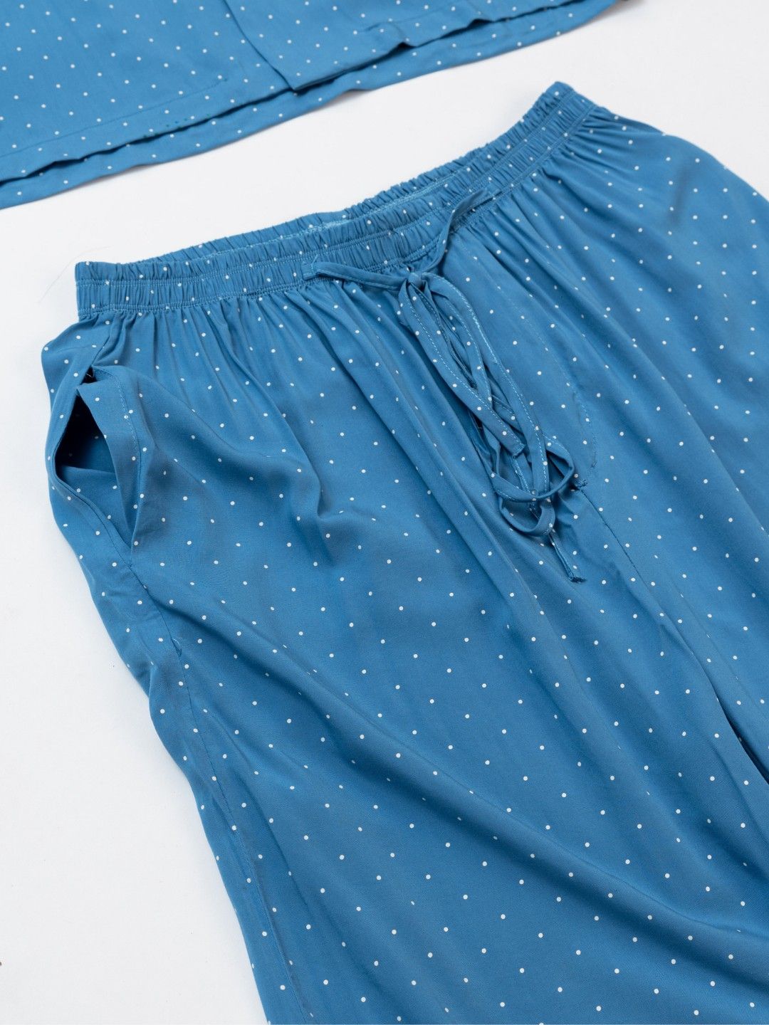 bean fashion Polka Dot Sleep Pajama Set for Dad (No Color- Image 3)