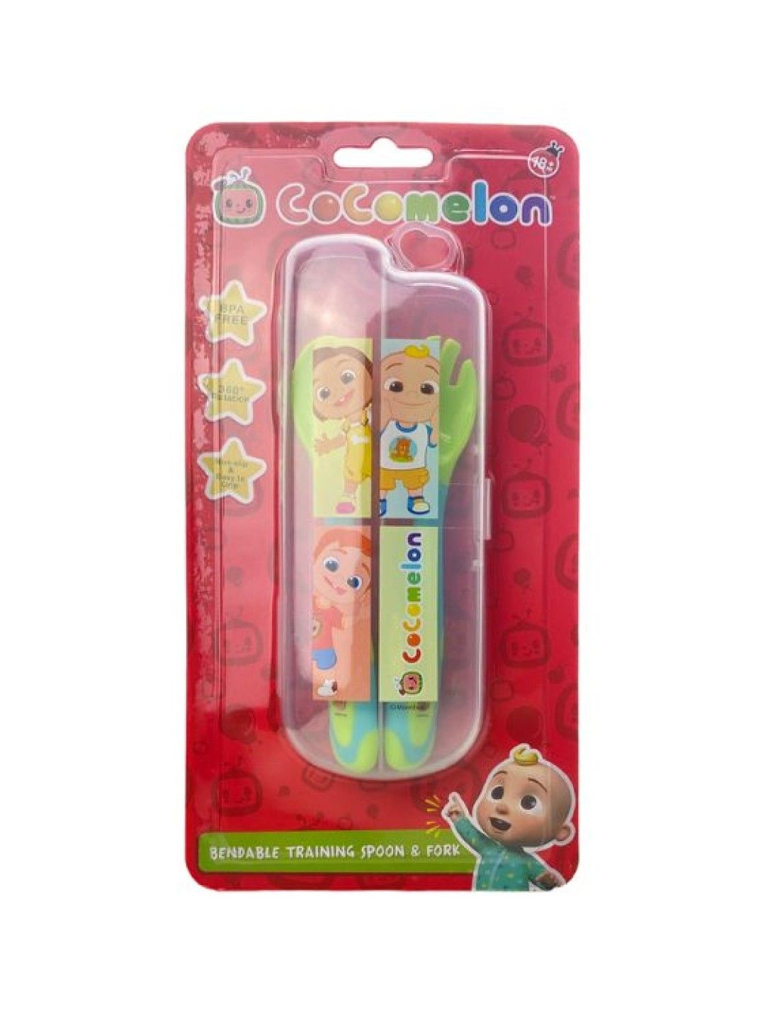 Cocomelon Bendable Training Spoon and Fork