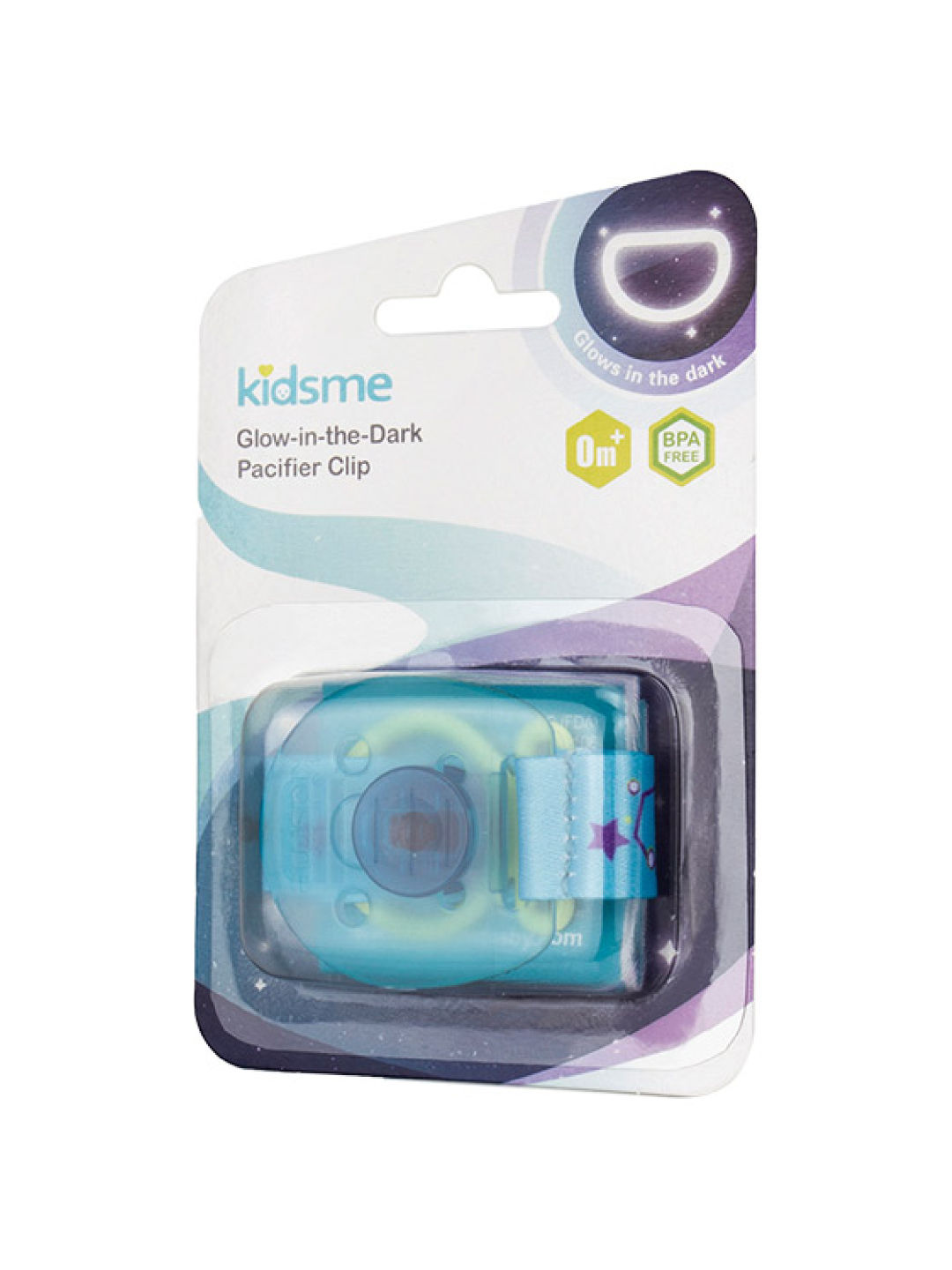 Kidsme Pacifier Clip (Aqua- Image 2)