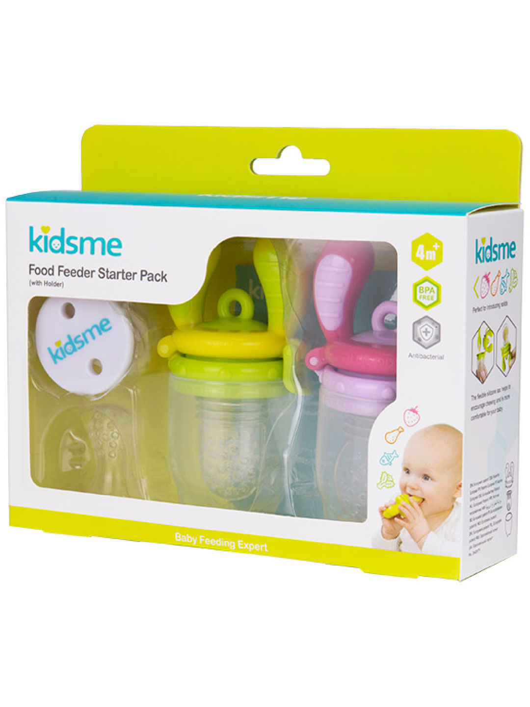 Kidsme Food Feeder Starter Pack (Lavender- Image 2)