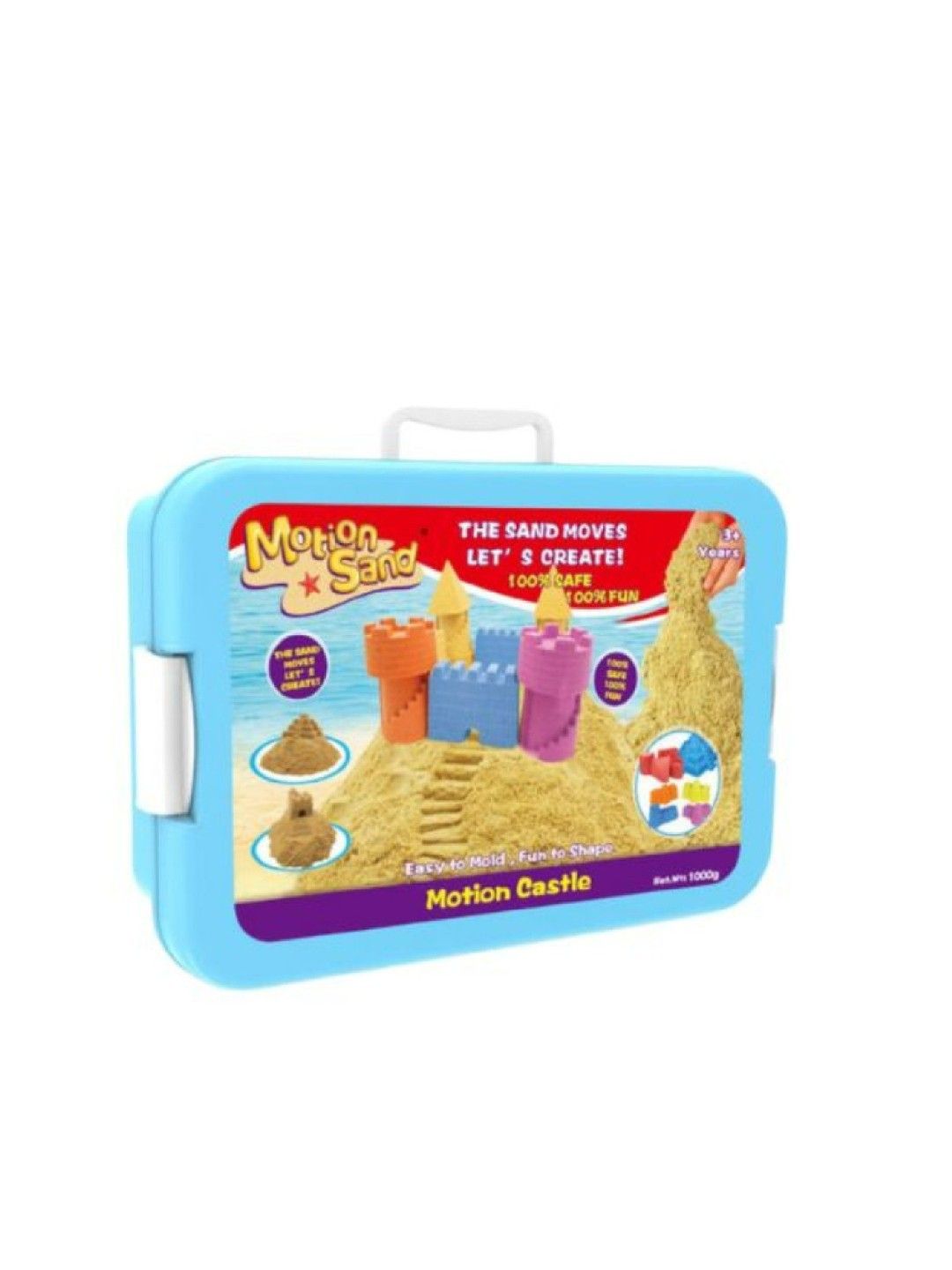 Motion Sand Deluxe Bucket - Castle Set (No Color- Image 1)