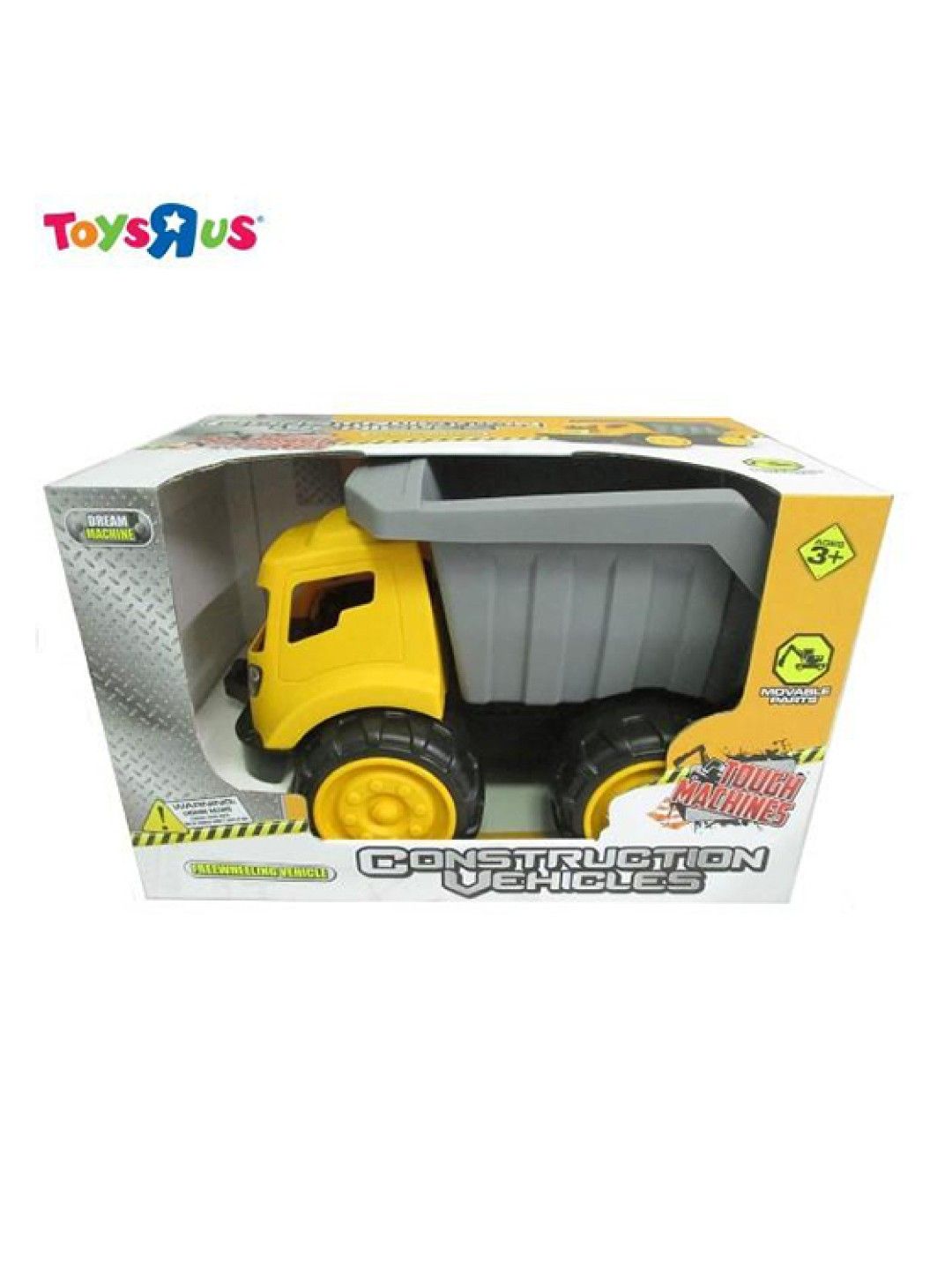 Toys R Us Dream Machine Construction Vehicle Tough Machine - Dump Truck (No Color- Image 1)