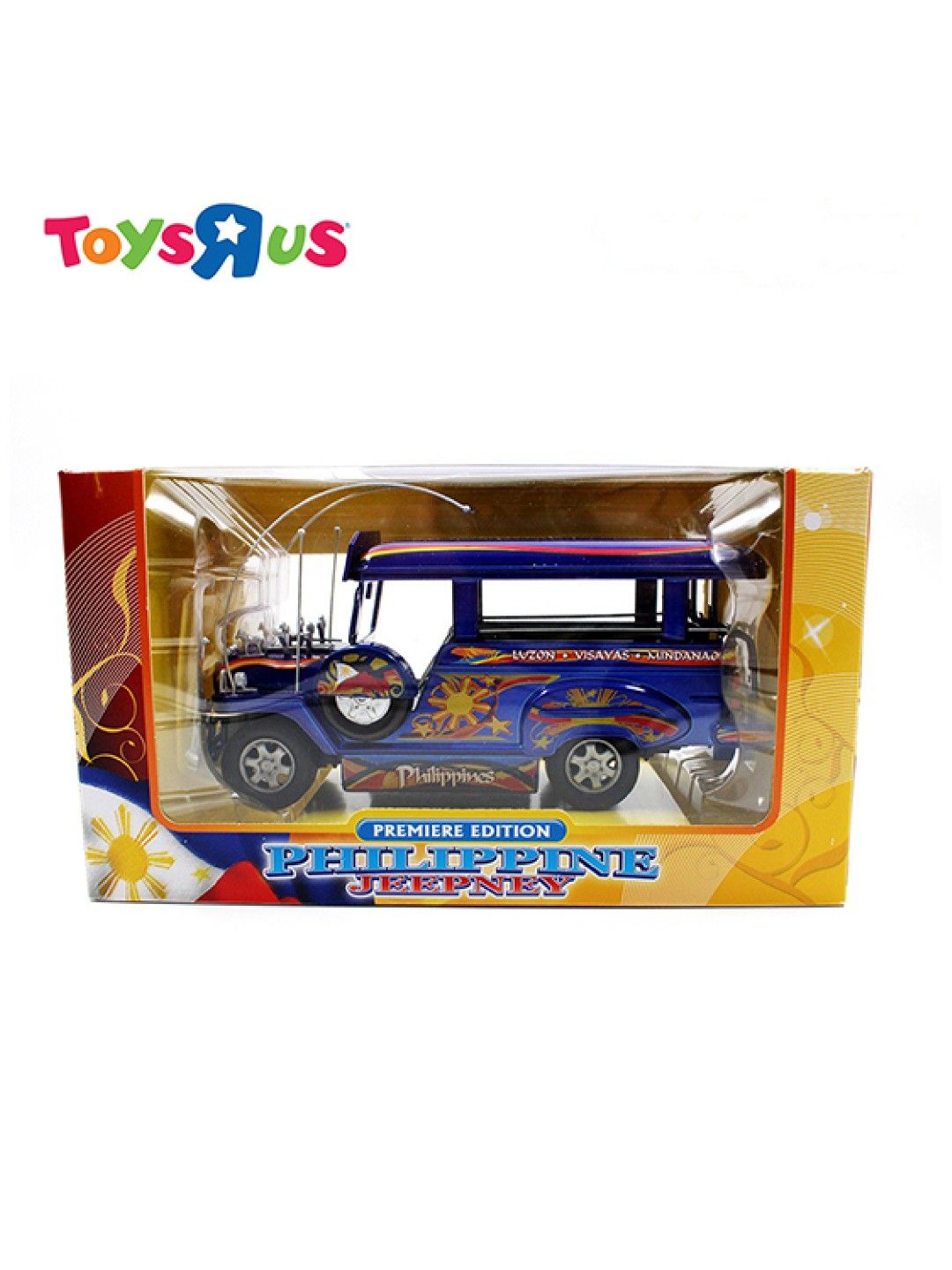 Toys R Us Phillipine Jeepney Die Cast (Blue) (No Color- Image 1)