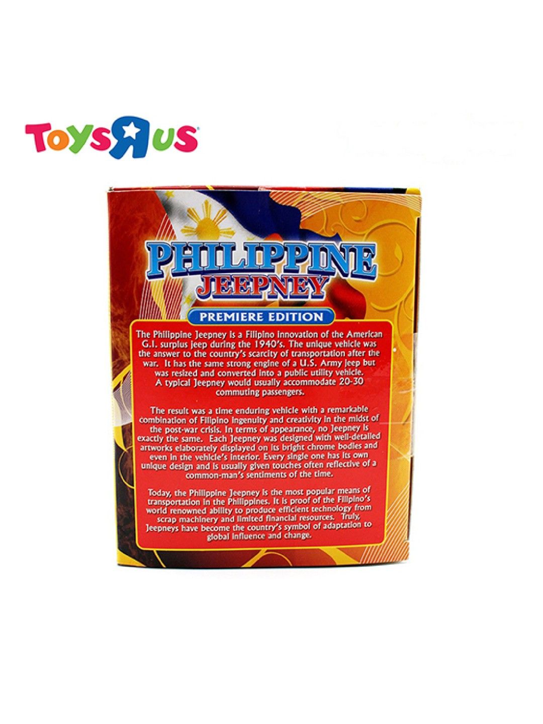 Toys R Us Phillipine Jeepney Die Cast (Blue) (No Color- Image 4)