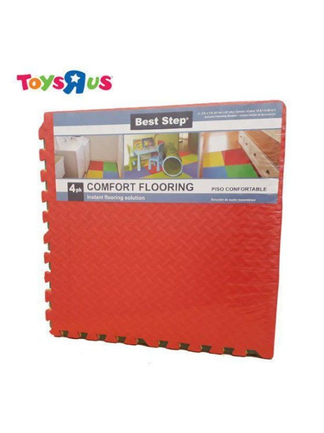 Toys R Us Best Step 2 ft. x 2 ft. Comfort Flooring (Pack of 4) (No Color- Image 1)