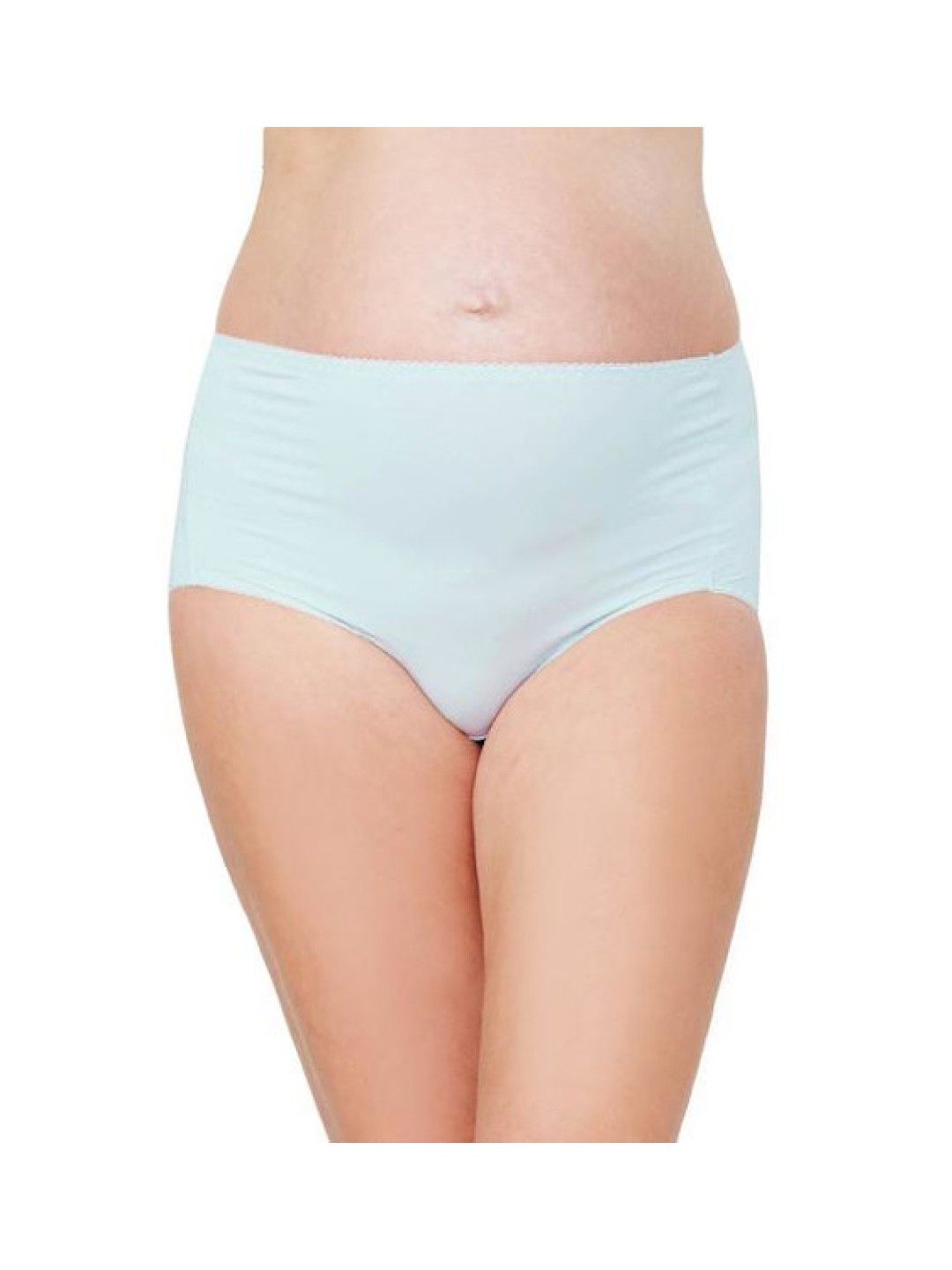 Mamaway Anti-Bacterial High Rise Briefs (Pack of 2) (Blue- Image 2)