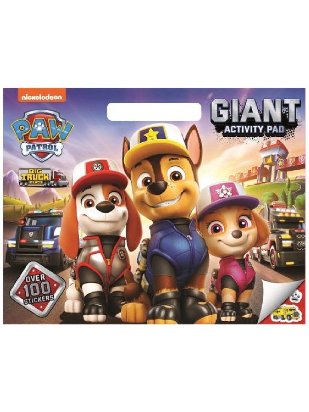 Learning is Fun Nickelodeon Giant Activity Pad - Paw Patrol (No Color- Image 1)