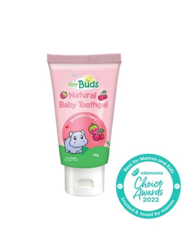 Tiny Buds Cherry Strawberry Baby Toothgel Stage 1 (55g)