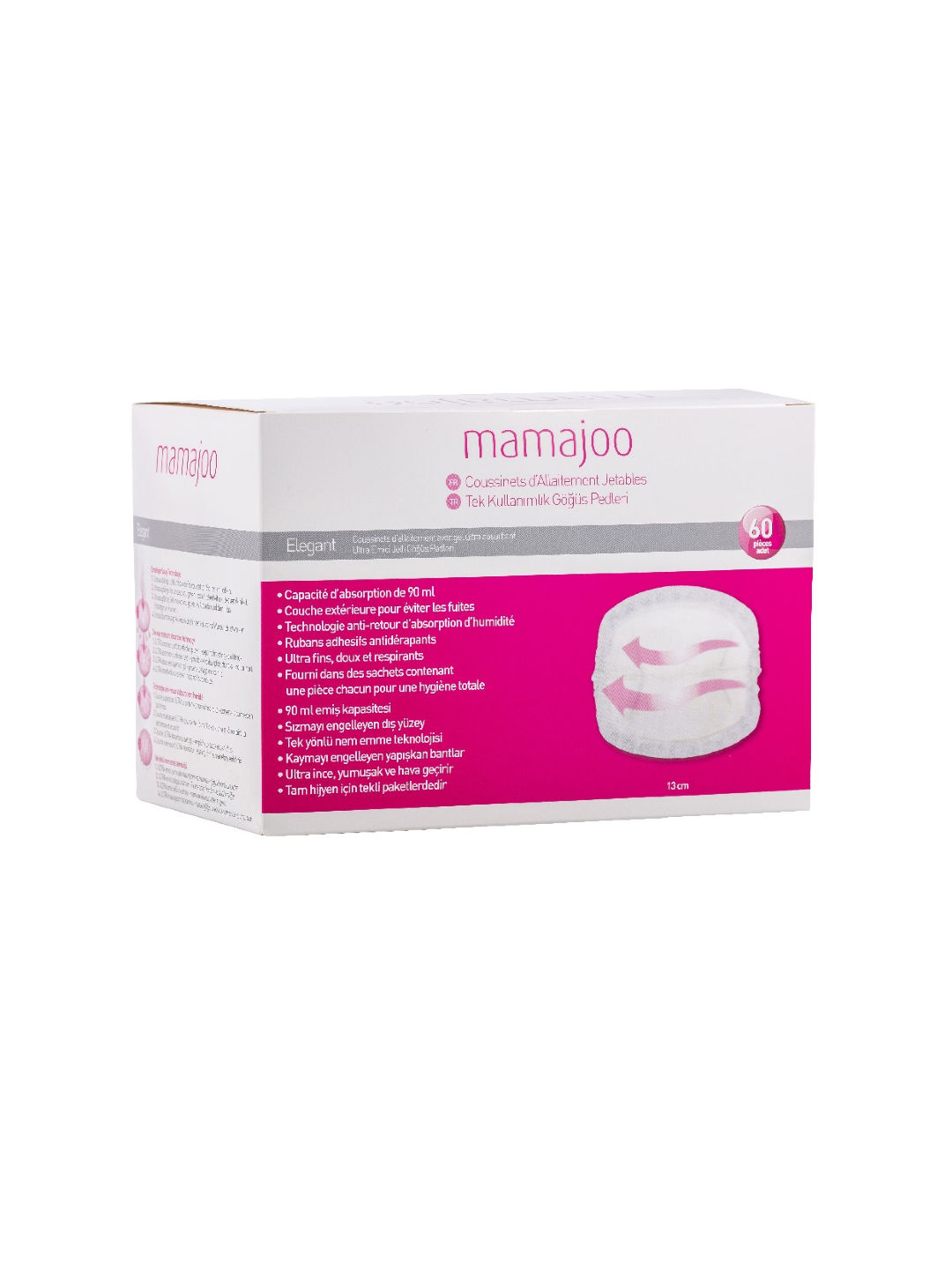 Mamajoo Elegant Ultra Breast Pads (60 pcs)