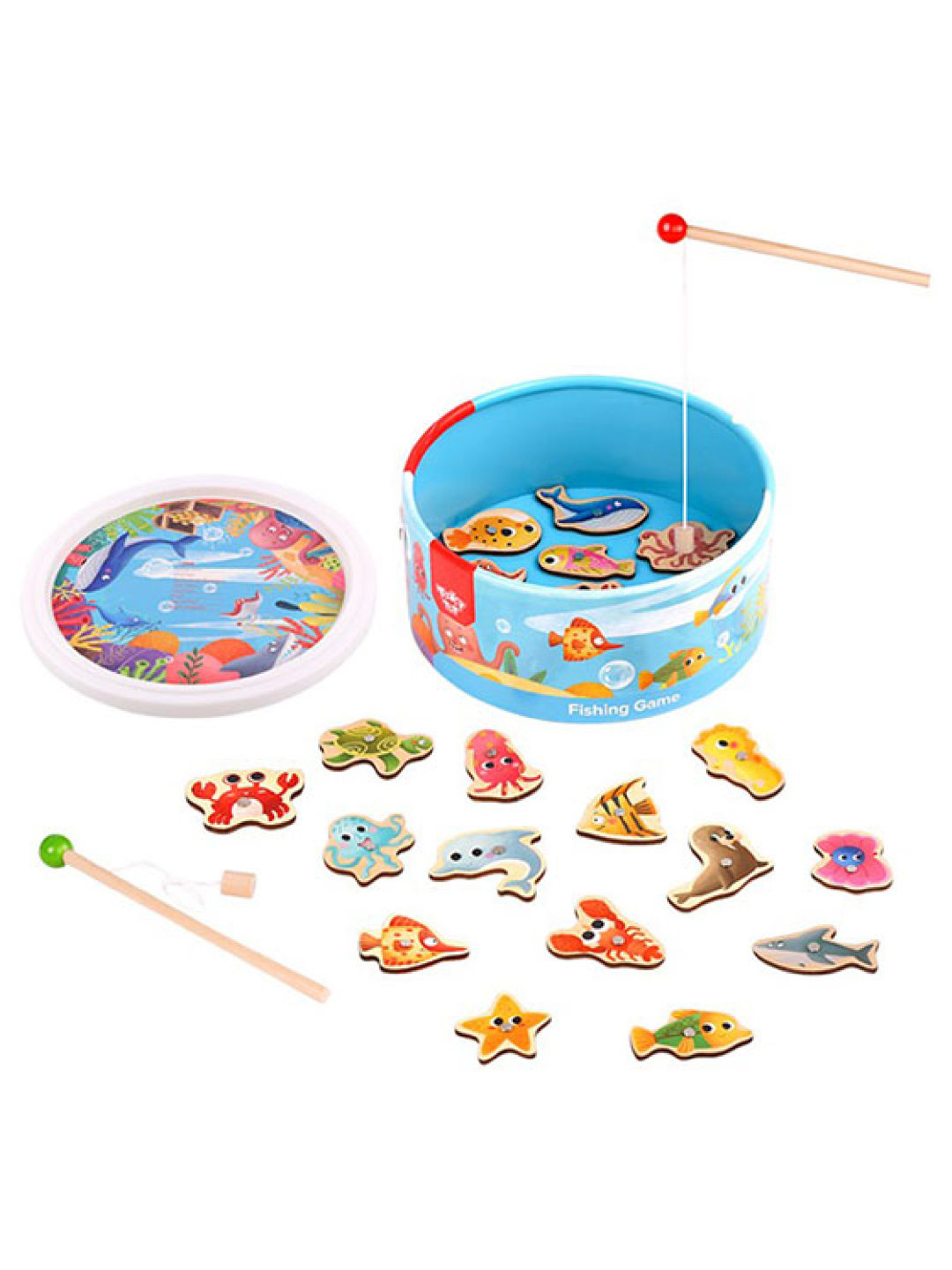Tooky Toy Fishing Game (No Color- Image 1)
