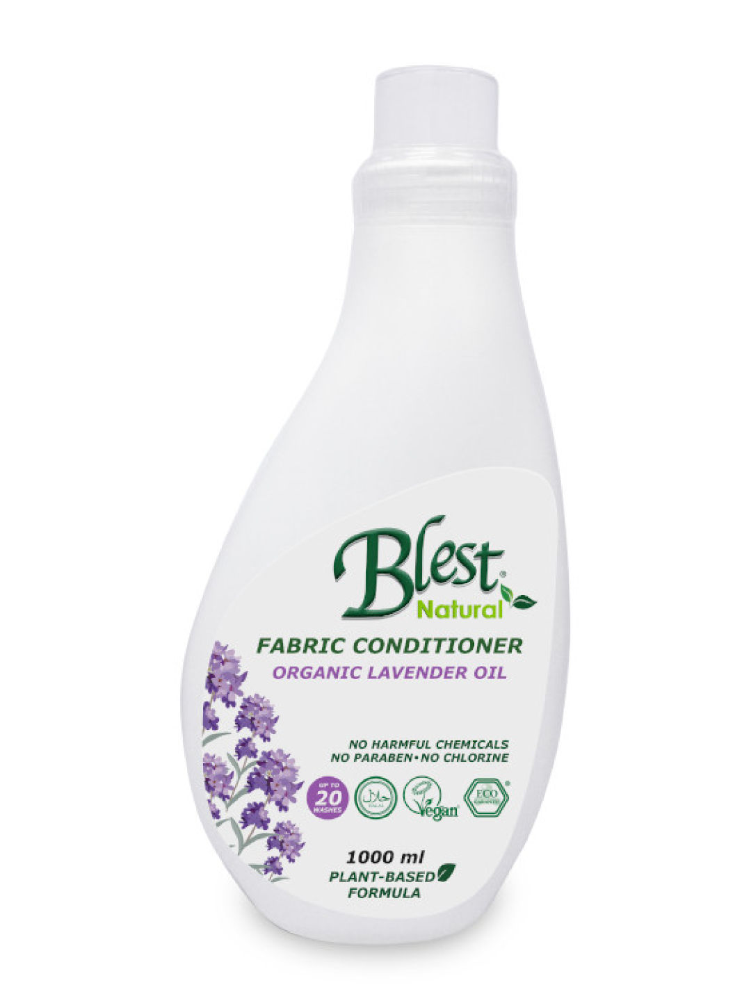 Blest Natural Fabric Conditioner (1L) (Lavender- Image 1)