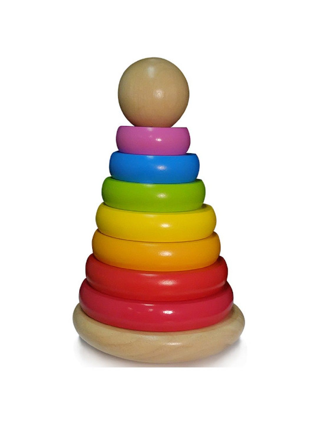 Boby Wooden Rainbow Stacker (No Color- Image 1)