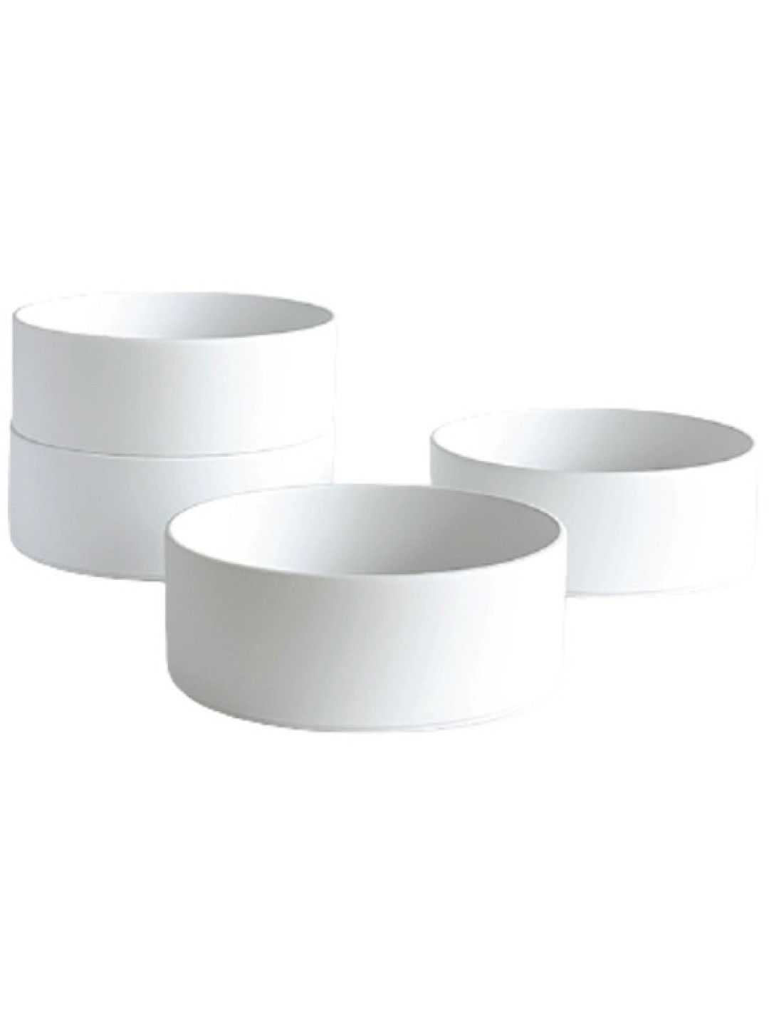 Simpli Premium Melamine Dishware - Bowl Set 6" (4s) (White- Image 1)