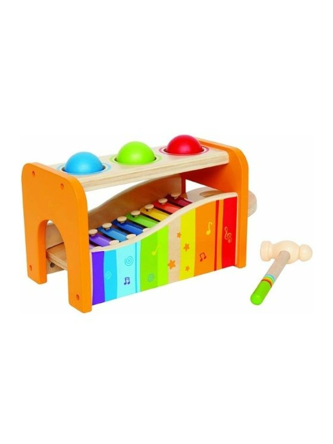 Boby Wooden Musical Pound and Tap Bench